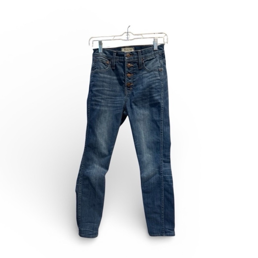 MADEWELL 24w 10” High Riser Skinny Skinny Jeans